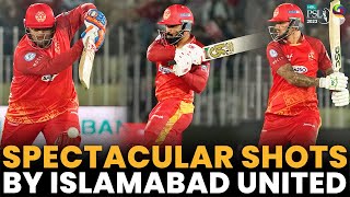 Spectacular Shots By Islamabad | Islamabad United vs Quetta Gladiators | Match 21 | HBL PSL 8 | MI2A