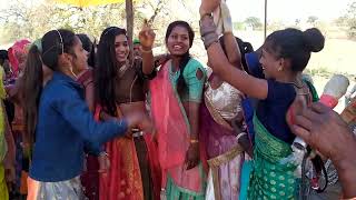 Aadiwasi lagan geet bhil tribals jhabua ||  tribals girls songs ||  jhabua Raju damor bhimpuri