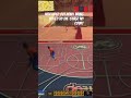 I took my 6’1 to the stage 1v1 court #2kcommunity #2k24 #2k24bestdribblemoves #shorts