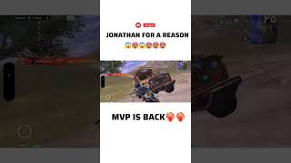 MVP IS BACK  🥵😱🔥|| @JONATHANGAMINGYT 🔥🔥🔥|| BGMI ||#shorts #ytshorts #short #youtube #shortsfeed