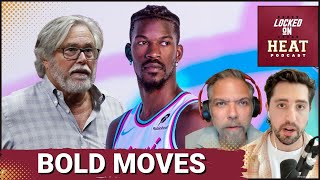 Miami Heat Bold Moves: Jimmy Butler Meets Micky Arison \u0026 Vice Jerseys Return