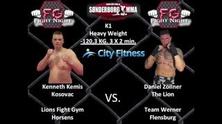 FG Fight Night 17  Kenneth Kemis Kosovac VS Daniel Zöllner