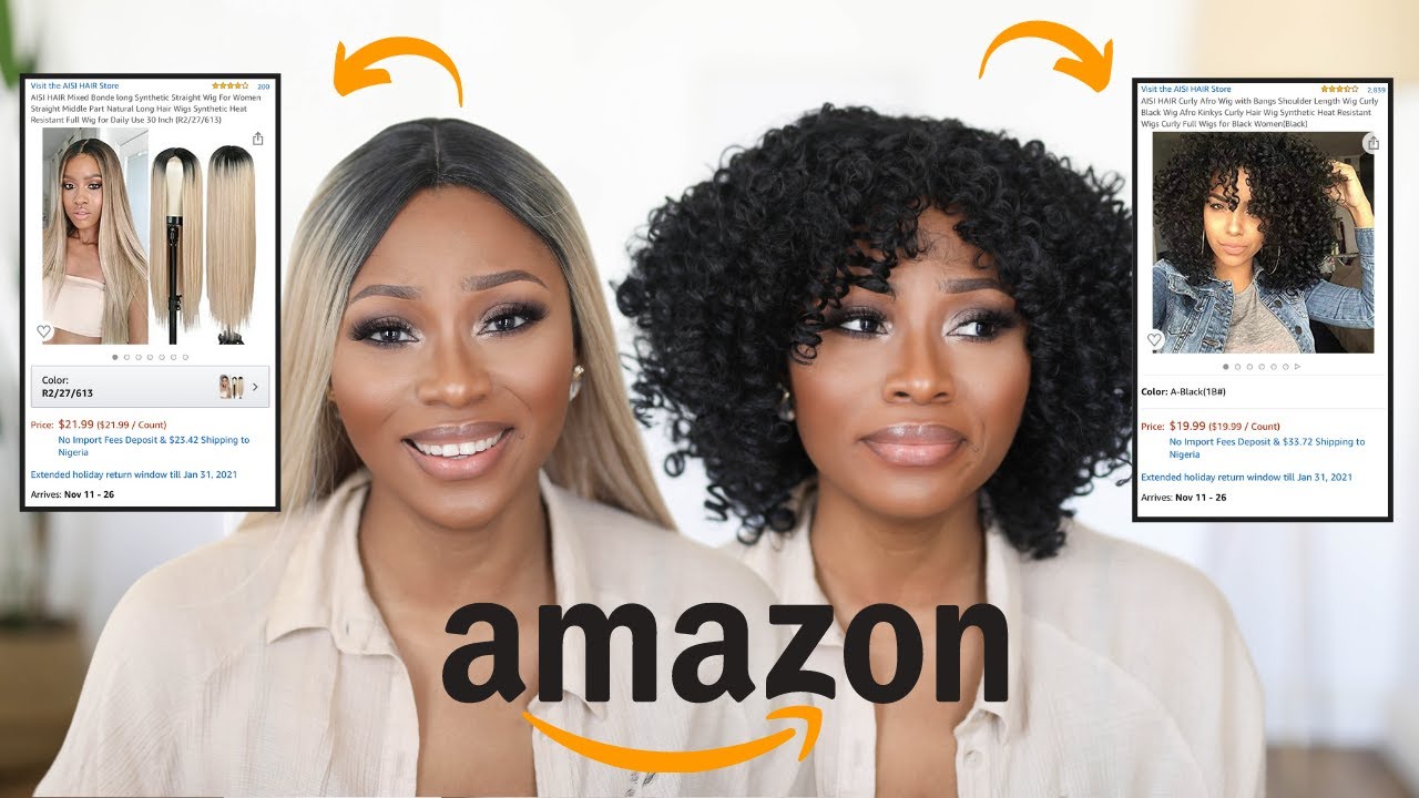 What I Ordered Vs What I Got ёяшй Amazon Edition Testing Cheap Wigs From