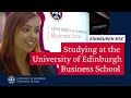 MSc | What's it like to study at the University of Edinburgh Business School