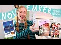 Every book I read in november.... lots of romance + booktok books :)