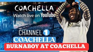 Burna Boy @ Coachella | The crowd did not know the lyrics to his song