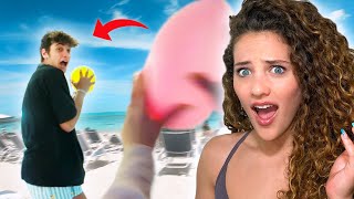 I FLEW ACROSS THE WORLD TO PRANK HIM!
