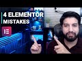 4 Common Elementor Mistakes To Avoid | Tips and Tricks [ADVANCED]