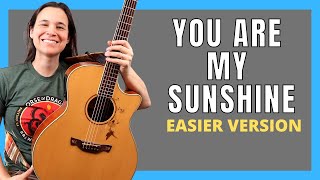 How To EASILY PLAY You Are My Sunshine on Guitar in 5 MINUTES!