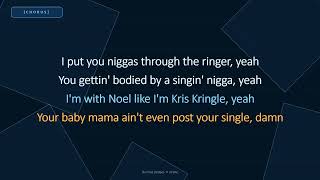 burning bridges Drake (Lyrics Video)