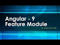 Angular 9 - Feature module | How to create feature module in angular [2020] | Create module with CLI