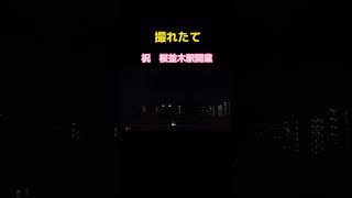 ㊗世界最速、世界初公開　桜並木駅開業。桜並木アナウンス。福岡市　西鉄桜並木駅