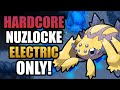 Pokémon Black 2 Hardcore Nuzlocke - Electric Types Only! (No items, No overleveling)