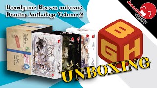 Boardgame Heaven Unboxing 183: Domina Anthology Volume 2 (Japanime Games)