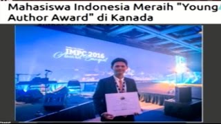 Hebat, Mahasiswa Indonesia Raih Young Author Award di Kanada