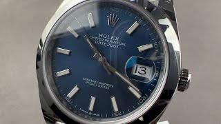 Rolex Datejust 41 126300 Rolex Watch Review