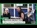 Krakers bezetten leegstaand schoolgebouw in Lombardijen: ‘We willen het openstellen’ | TRENDING