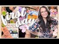 first day vlog 📓✏️ jitter juice, phonics, read aloud, butterflies, heggerty, flexible seating + more