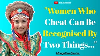Short But Extremely Wise Mongolian Proverbs and Sayings | Mongolian Folk Wisdom | The US Quotes