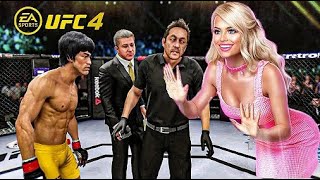UFC 4 Bruce Lee vs. Barbie Ea Sports UFC 4 Epic Fight