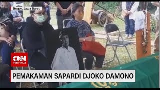 Sastrawan Sapardi Djoko Damono Dimakamkan di Bogor