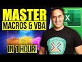 Master Excel MACROS & VBA in ONLY 1 HOUR!