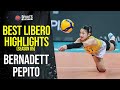 BERNADETT PEPITO | BEST LIBERO HIGHLIGHTS | UAAP WOMEN'S VOLLEBALL SEASON 85