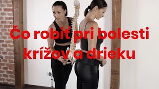 VIDEO TRÉNING: Čo robiť pri bolesti krížov a drieku