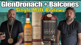 GlenDronach Cask Strength + Balcones Single Malt Rum Finish