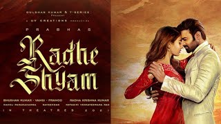 Prabhas20 First Look Radhe Shyam Movie | Prabhas | AA Films