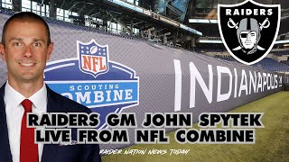 Raiders GM John Spytek Reveals NFL Combine SECRETS