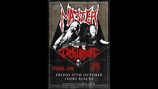 Master (USA/CZE) - Live at Ivory Blacks, Glasgow 27th October 2017 FULL SHOW HD