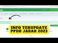 JANGAN KETINGGALAN !! INFO TERUPDATE PPDB JABAR 2023