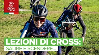 Lezioni di ciclocross: come salire e scendere dalla bici