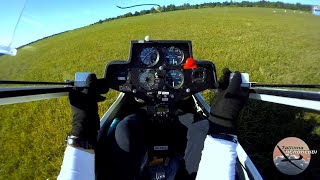 Gliding over Rapla's Airfield