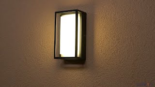 Rabalux Mendoza outdoor wall LED lamp