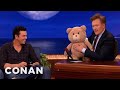 Seth MacFarlane's "Ted" R-Rated Teddy Bear Malfunctions | CONAN on TBS