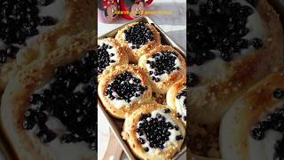 (레시피) 천연발효종으로 만드는 블루베리 크림치즈 빵 | Blueberry Cream Cheese Buns