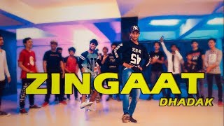 Zingaat Hindi | Dhadak | Dance Choreography @Ajeesh krishna