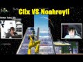 Clix VS Noahreyli 2v2 TOXIC Fights w/ Mongraal & Peterbot!