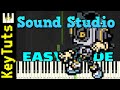 Sound Studio [Deltarune: Chapter 2] by Toby Fox - Easy Mode [Piano Tutorial] (Synthesia)