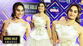 Bigg Boss 18 Fame Shrutika Arjun Looks So Fabulous At 6th Edition of Iconic Gold Awards 2025