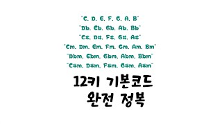 #12cey #코드 #모든코드 #12코드