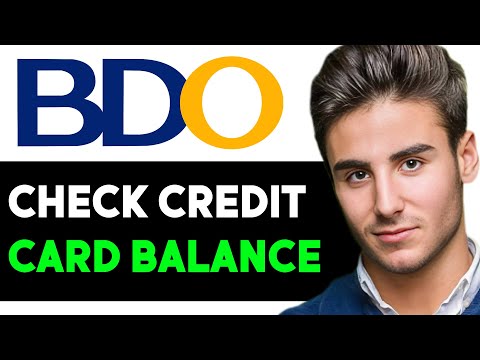 HOW TO CHECK MY BDO CREDIT CARD BALANCE ONLINE 2024! (FULL GUIDE)