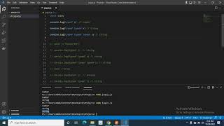 Typeof operator in Javascript interview question and answer console.log(typeof typeof typeof x)?
