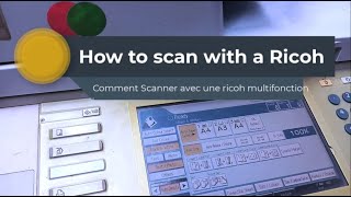 Comment Configurer et Scanner avec Une Ricoh Multifonction