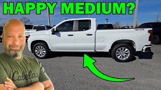 2025 Chevy 1500 DOUBLE Cab Silverado 4x4 Review: Best Of Both Worlds! (Cab Space And Bed Space)