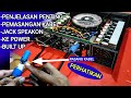 (PENJELASAN PENTING) PEMASANGAN KABEL KE JACK SPEAKON PASANG KE POWER BUILT UP