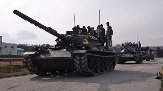 74式戦車 体験搭乗走行シーン 2015.11.22