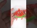 🍉🍉⏮️⏮️ Reverse Play Watermelon Squishy DIY with nano tape #squishy #diy